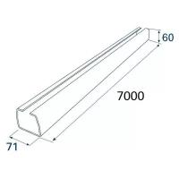 Балка прокатная х/к 71х60х3,5 7000мм