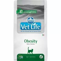 Farmina (Фармина) Vet Life Cat Obesity 0,4кг х 2шт при ожирении сухой для кошек