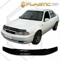 Дефлектор капота для Daewoo Nexia 1995-2008 Classic черный