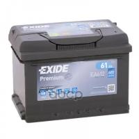 Аккумуляторная Батарея Premium [12V 61Ah 600A B13] EXIDE арт. EA612