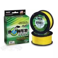 Шнур плетеный Power Pro 92м Hi-Vis Yellow