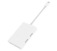 Адаптер-хаб xiaomi usb-c -> vga + gigabit ethernet multi-adapter