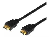 Шнур HDMI - HDMI без фильтров, длина 1,5 метра, (GOLD) (PE пакет) PROconnect (17-6203-8) (PROCONNECT)