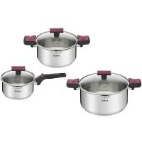 Набор посуды Tefal Cook&Clip 6 предметов (G723S674)