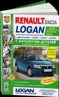 Автокнига: руководство / инструкция по ремонту и эксплутации RENAULT LOGAN (рено логан) бензин с 2005 года выпуска + рестайлинг 2010 года в цветных фотографиях, 978-5-91685-016-1, издательство Мир Автокниг