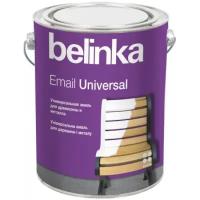 Эмаль BELINKA Email Universal B3 Белая 2,7 л. Глянцевая