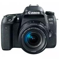 Зеркальный фотоаппарат Canon EOS 77D Kit EF-S 18-55mm IS STM