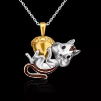 Подвеска PLATINA jewelry из серебра 925 пробы с эмалью