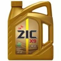 Моторное масло Zic X9 LS 5W-40 Diesel синтетическое 4 л