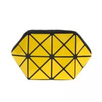 Косметичка женская Musaa Geometric bags, желтый