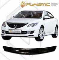 Дефлектор капота для Mazda 6 хэтчбэк 2007-2012 Classic черный