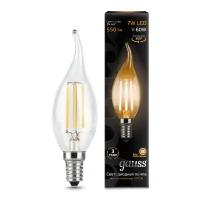 Лампа светодиодная Gauss 104801107 LED Filament Candle tailed E14 7W 2700К