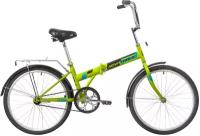 Складной велосипед Novatrack TG-24 Classic, год 2020, цвет Зеленый