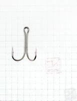 Крючок Koi Short Double Hook № 1, BN, двойник (10 шт.) KH2311-1BN