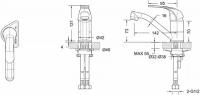 Смеситель Bravat Fit F1233188CP-RUS для раковины