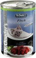 Dr. Clauder's Др.Клаудер кон.для кошек Кусочки в соусе Рыба/лосось 415 гр