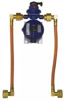Регулятор давления газа SRG автоматический с комплектом шлангов на 2 баллона, 7.5 кг/ч, 37 мбар