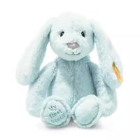 Мягкая игрушка Steiff Soft Cuddly Friends My first Steiff Hoppie rabbit blue (Штайф мягкие приятные друзья Мой первый кролик Хоппи 26 см голубой)