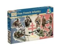 1/72 Солдатики WWII: FREE FRENCH INFANTRY Italeri 6189