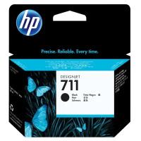 Картридж HP711 CZ133A Black, черный, для принтера, МФУ, оригинальный, Tradecart, принт, туба, тонер, toner, струйный, контейнер, Print Cartridge, одноцветный, с чернилами, плоттер, копи, емкость, DesignJet T120, T125, T520,T525,T530 hewlett packard, 80 мл