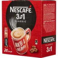 Кофе Nescafe 3 в 1 классический раств., шоу-бокс, 20штx14,5г, 1 уп