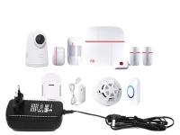 Wi-Fi / GSM пожарная и охранная сигнализация с видеокамерой - Страж Video-VIP (C79467IW) (для помещения / для защиты / двери / оповещения)