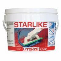 LITOKOL STARLIKE C.520 AVORIO эпоксидный состав для укладки и затирки мозаики 2,5kg 478870003