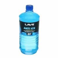 Незамерзающий очиститель стёкол LAVR Anti Ice, концентрат, -80°С, 1 л Ln1324