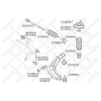 подшипник опоры аморт. HY Getz 04 STELLOX 2651003SX