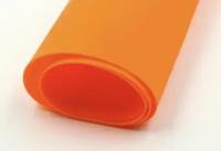 Термостойкая силиконовая резина/100х100х2 мм/Оранжевый/Для изготовления прокладок/Силикон листовой