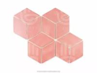 Плитка кубы средние - Розовый, м2