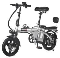 Электровелосипед Jetson V2-M 350W (48V/12Ah) (Серый)