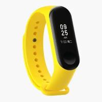 Ремешок WB13 Xiaomi Mi Band 4 силиконовый (желтый)