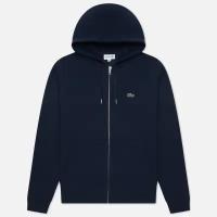 Мужская толстовка Lacoste Classic Zip Through Hoodie синий, Размер S