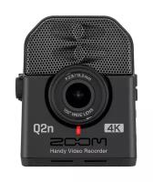 Zoom Q2n-4K Универсальная 4K камера со стереомикрофонами для композиторов и музыкантов, чёрная