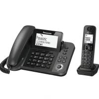 Радиотелефон Panasonic KX-TGF310RUM чёрный металлик