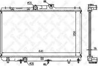 Радиатор охлаждения Stellox 10-25189-SX