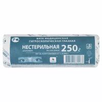 Комплектация 4 шт. Вата глазная нестерильная НИКА 250 г