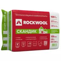 Теплоизоляция rockwool лайт баттс скандик 800х600х100мм