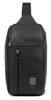 Рюкзак унисекс Piquadro Acron CA5107AO/N черный натур.кожа