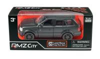 Машинка металлическая Uni-Fortune RMZ City 1:32 Range Rover Sport, инерционная, черный матовый цвет