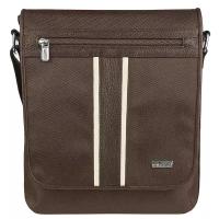 Мужская сумка- планшет L'Uccello из текстиля и натуральной кожи