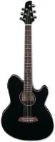 IBANEZ TCY10E-BK BLACK HIGH GLOSS электроакустическая гитара, цвет черный глянцевый