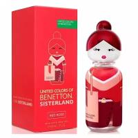 Benetton Sisterland Red Rose туалетная вода 50 мл для женщин