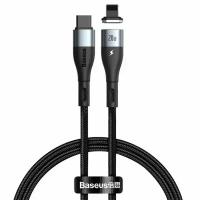 Кабель Baseus Zinc Magnetic Safe Fast Charging Data Cable Type-C - Lightning PD 20W 1m черный (CATLXC-01)