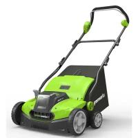 Аэратор аккумуляторный Greenworks GD40SC36