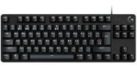 Клавиатура проводная Logitech G413 TKL SE USB черный