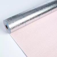 Панель ПВХ самоклеящаяся в рулоне розовая, 2,8м, 50см, толщ2мм./В упаковке шт: 1