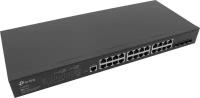 Коммутатор (TL-SG3428(UN)) TP-Link 24-портовый гигабитный управляемый коммутатор L2 с 4 (SFP)