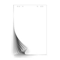 Блок бумаги для флипчартов белый 67,5х98 10 лист. 80гр